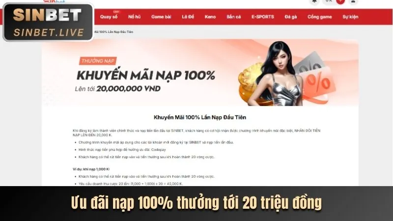 Thưởng Chào Mừng Thành Viên Mới WIN55